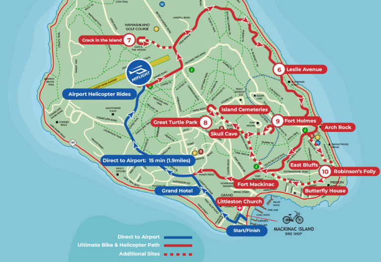 mackinac island map