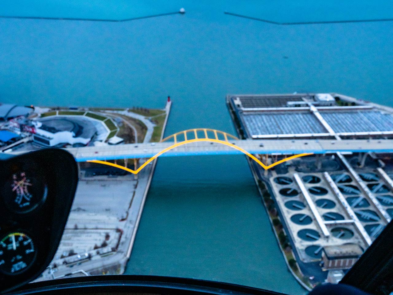 Milwaukee helicopter ride view
