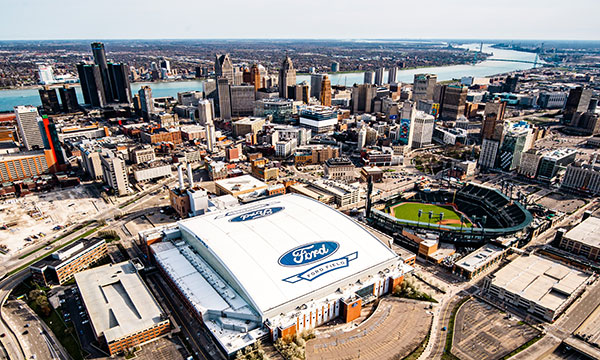 sports stadiums