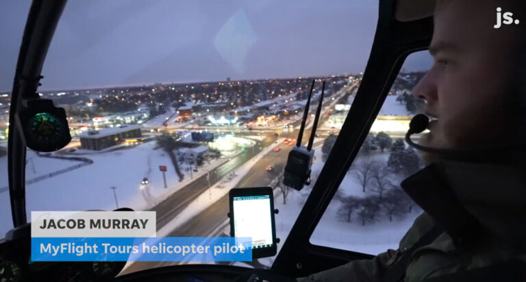 helicopter pilot in the news