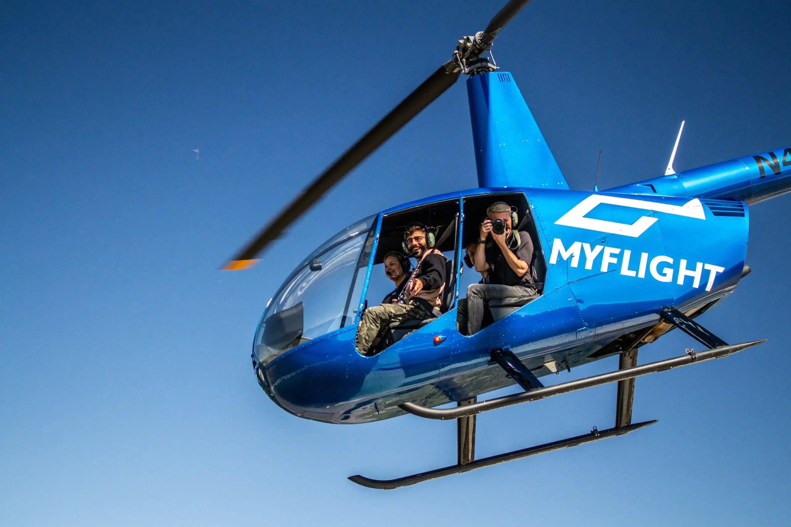 Helicopter sightseeing flights