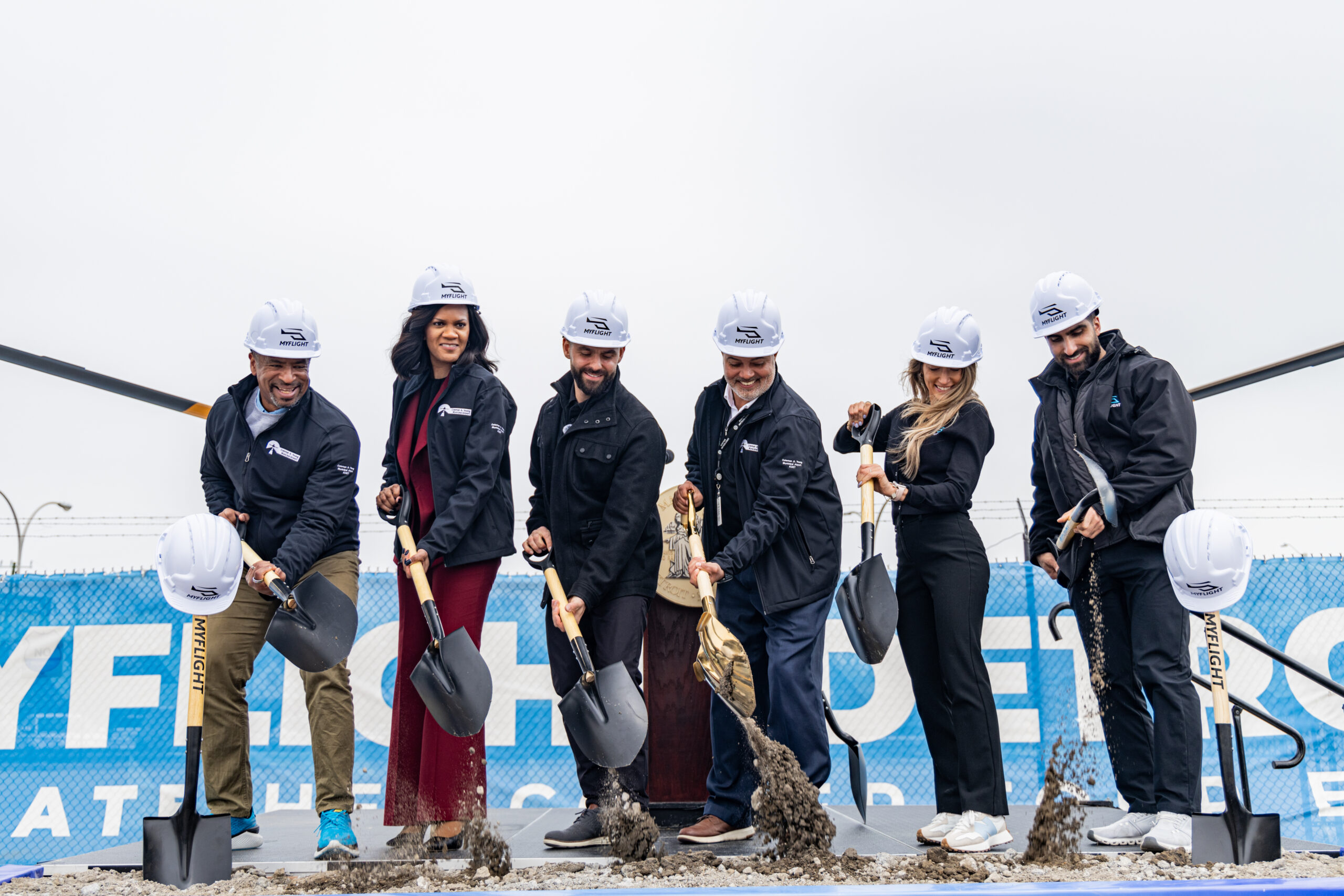 MyFlight Breaks Ground on First-of-Its-Kind Aviation Headquarters in Detroit