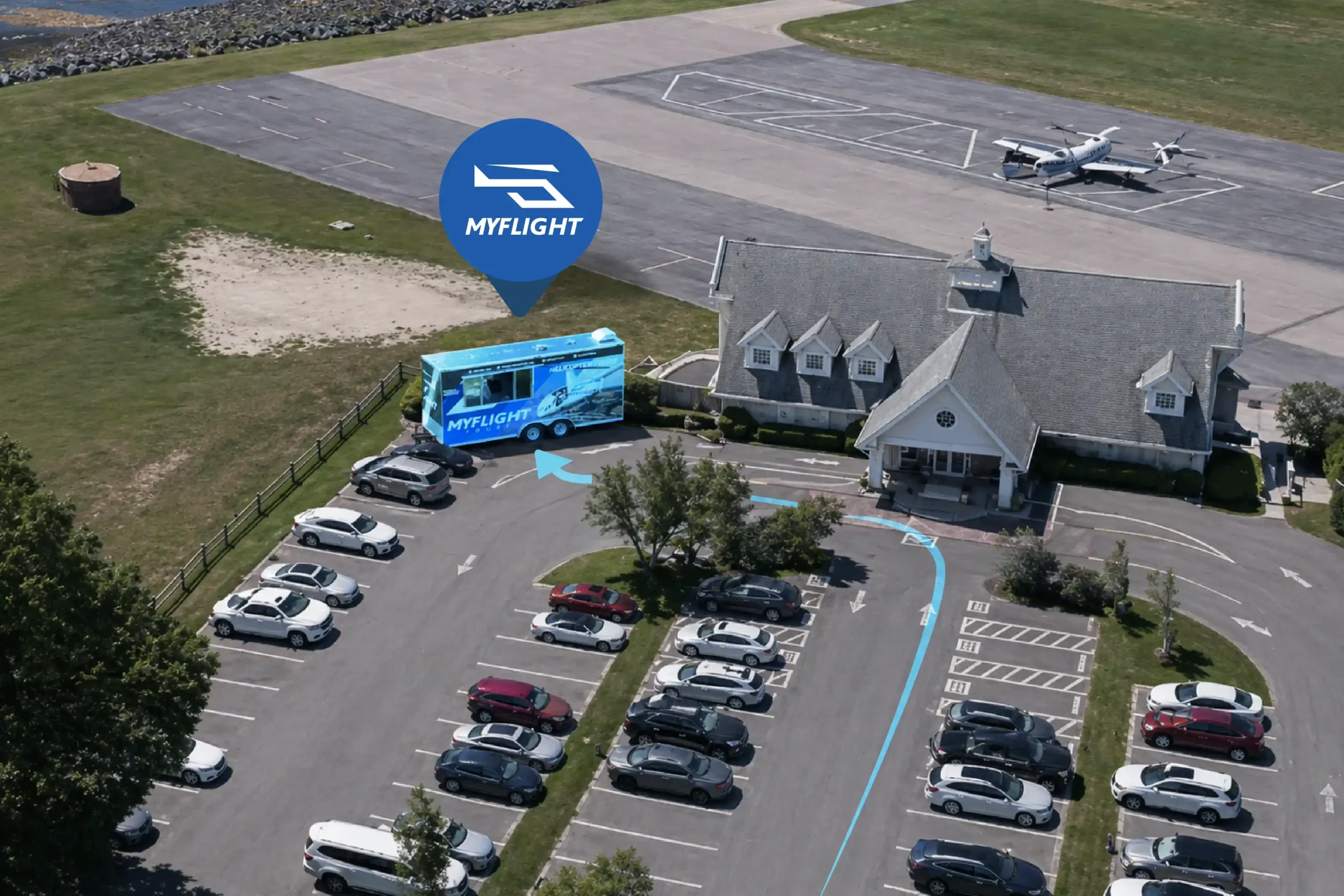 myflight tours ocean city directions