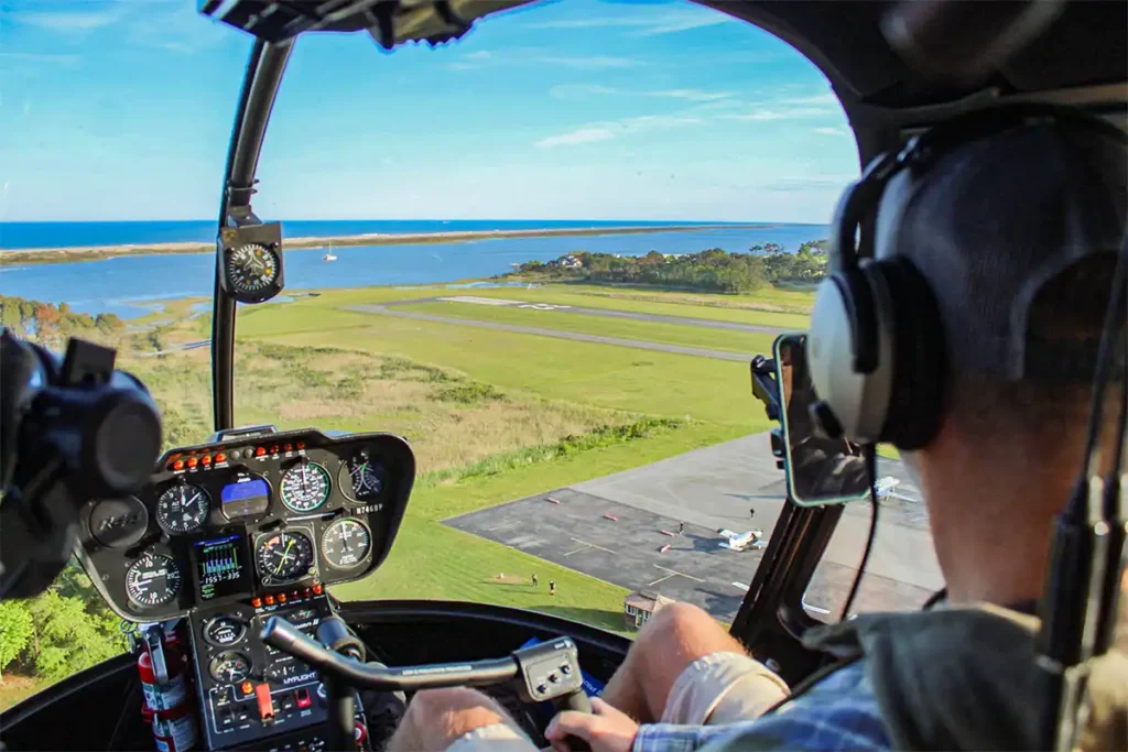 Ocean City taking off from airport