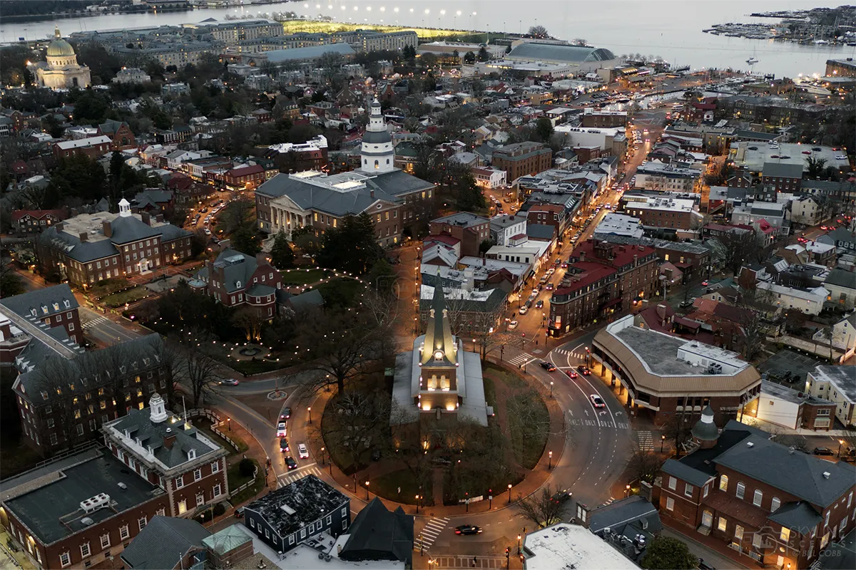 annapolis view from helicopter tour