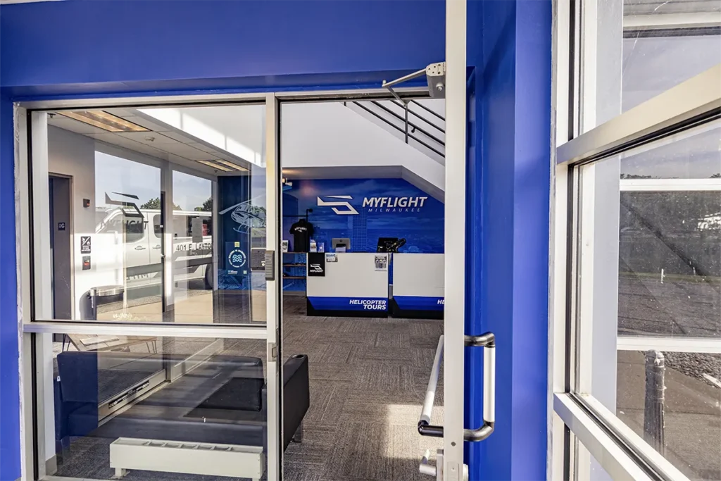 interior of myflight milwaukee